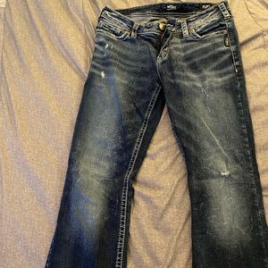 Women’s Silver Jeans Tuesday Mid Boot Cut w31/l35